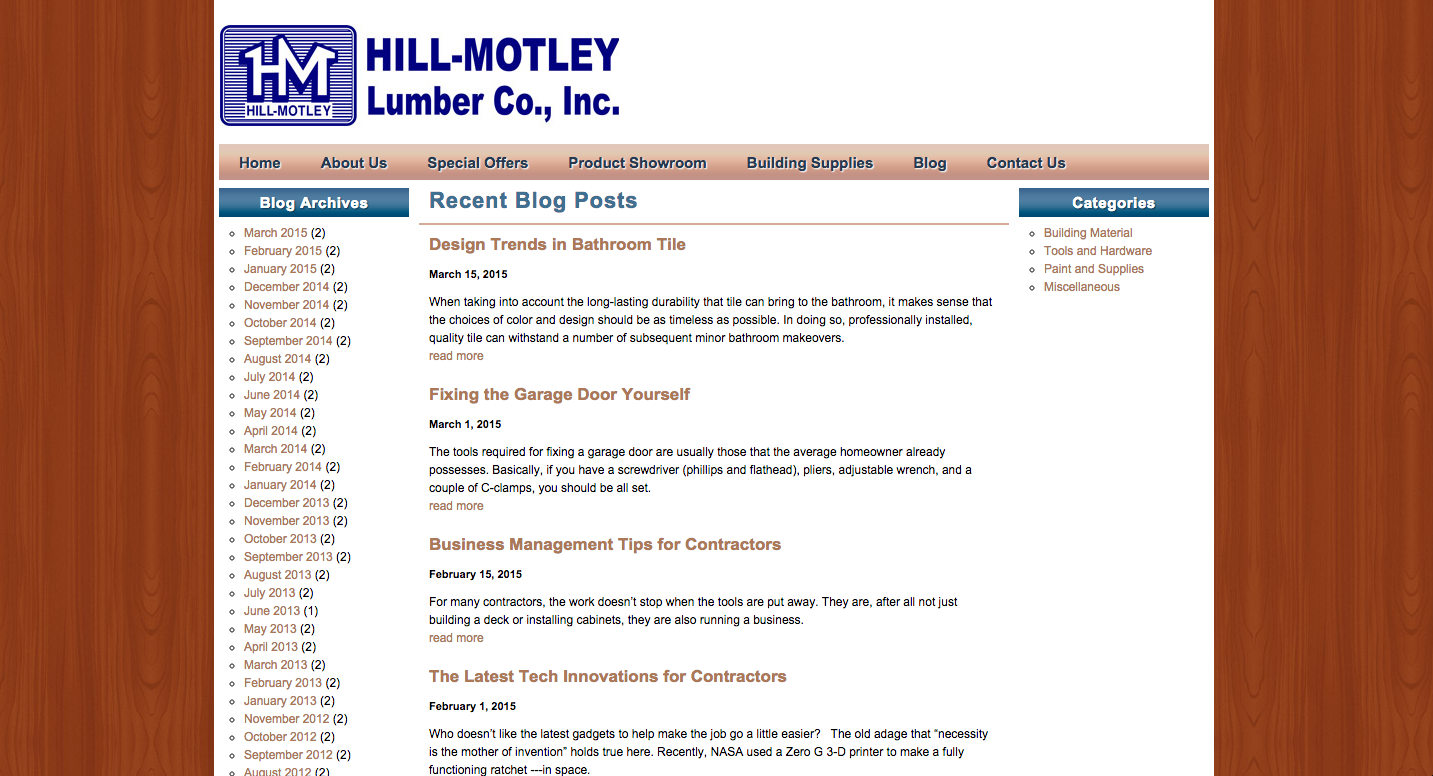 Why No One Cares About Your Building Materials Blog Motley
