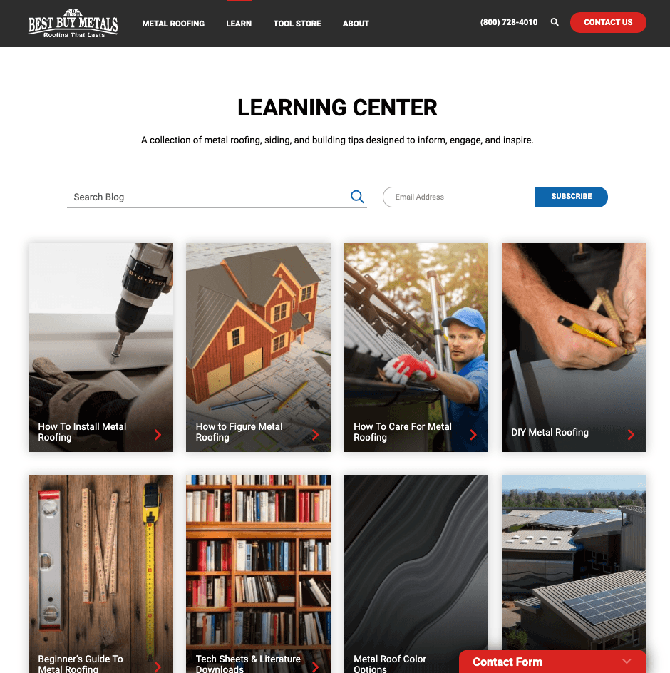 064 Content for Education